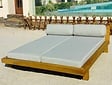 2-persoons Daybed Sella - Teakhout - ligbed - demontabel