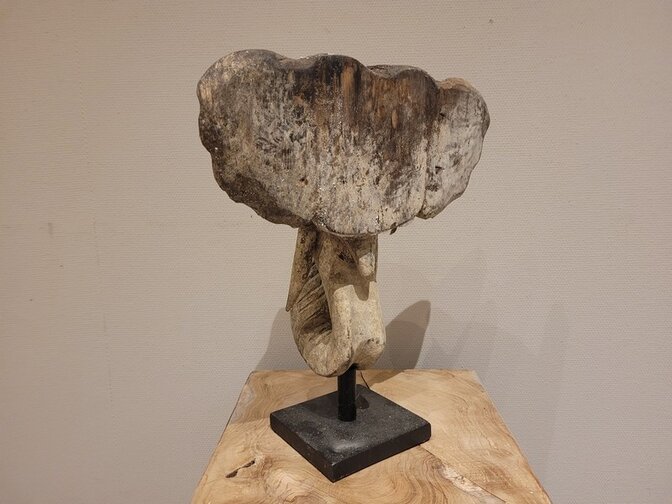 Olifantenkop op standaard - Klein