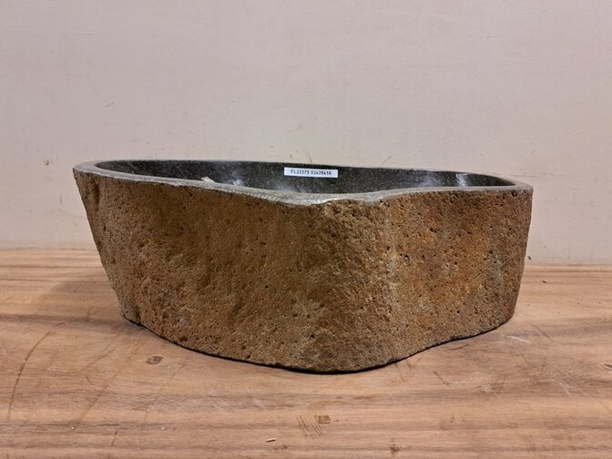 Waskom Natuursteen - 53x39x15cm - FL22375