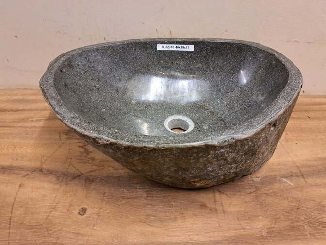 Waskom Natuursteen - 46x35x15cm - FL22376