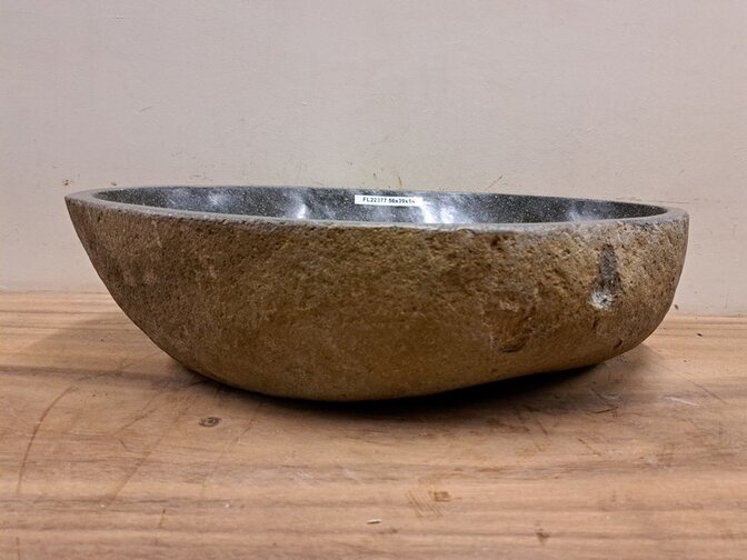 Waskom Natuursteen - 56x34x15cm - FL22377