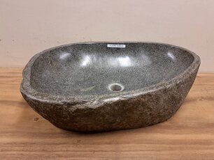 Wasbak van natuursteen - 72x46x15cm - FL22394