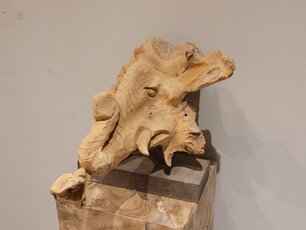 Olifant sculptuur - 30x40x35cm - 02
