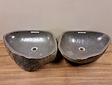 2 waskommen uit 1 steen - 57x46x15cm - FL22483