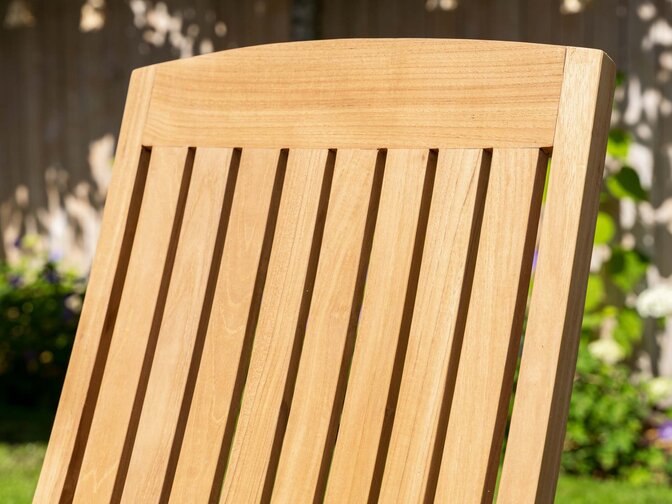 Teak ligstoel New Ocean Deckchair