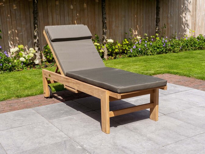 Kussen voor ligbed Mugello/Trento - Grijs