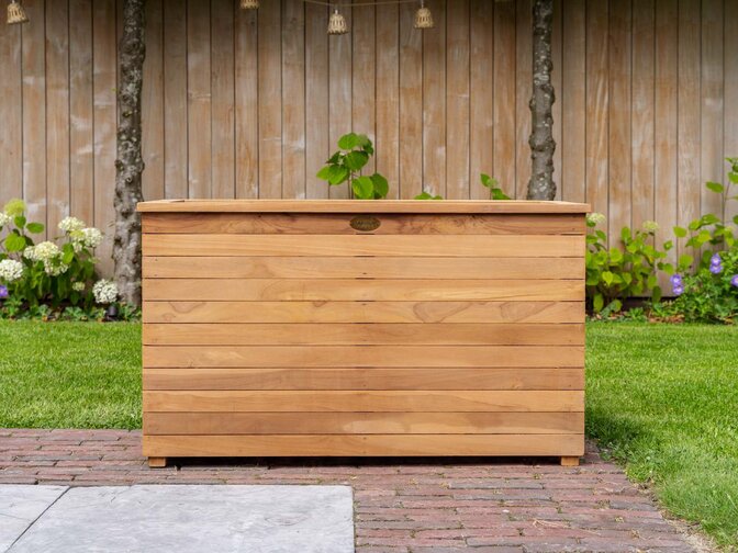 Teak plantenbak 40x100x60cm