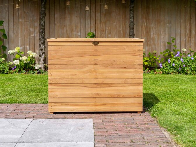 Teak plantenbak 40x100x80cm