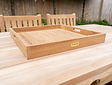 Teak dienblad vierkant 6060