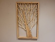 3d Muurdecoratie met takken - 60x100x6cm