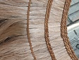 Ronde spiegel 105cm - Mastella - Abaca omlijsting