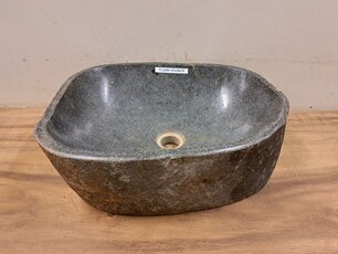 Waskom Natuursteen - 47x38x15cm - FL22491