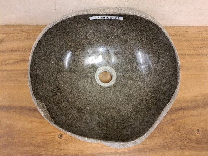 Waskom Natuursteen - 37x37x15cm - FL22525