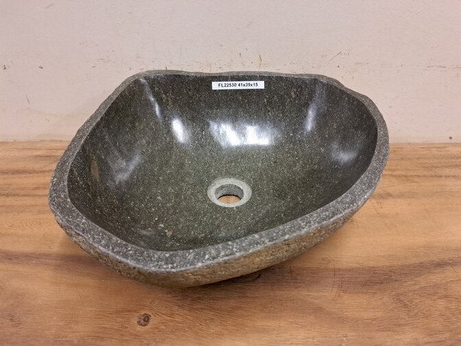 Waskom Natuursteen - 41x39x15cm - FL22530