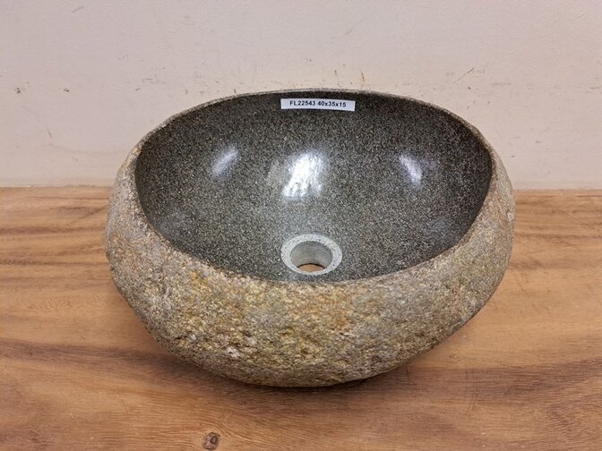 Waskom Natuursteen - 40x35x15cm - FL22543