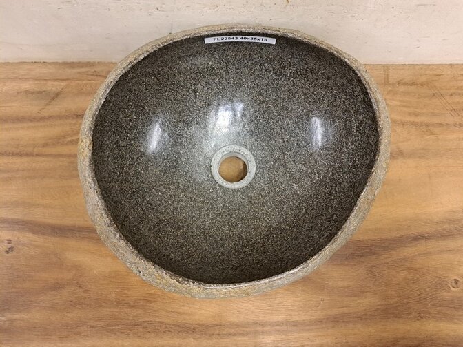 Waskom Natuursteen - 40x35x15cm - FL22543