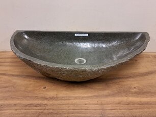 Wasbak natuursteen - 85x39x15cm - FL22577