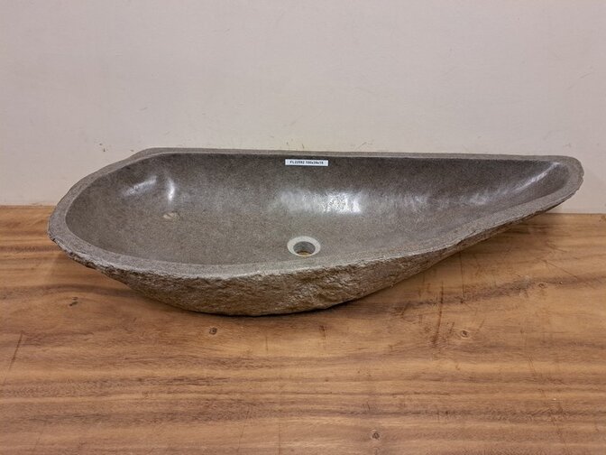 Wasbak natuursteen - 100x39x15cm - FL22592