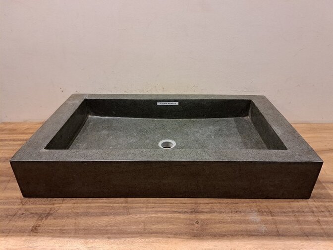 Wasbak natuursteen  80x45x13cm - FL22614