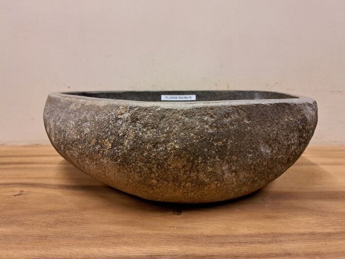 Waskom Natuursteen - 53x34x15cm - FL22626