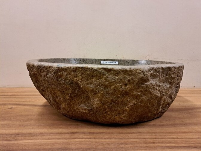 Waskom Natuursteen - 51x46x15cm - FL22627