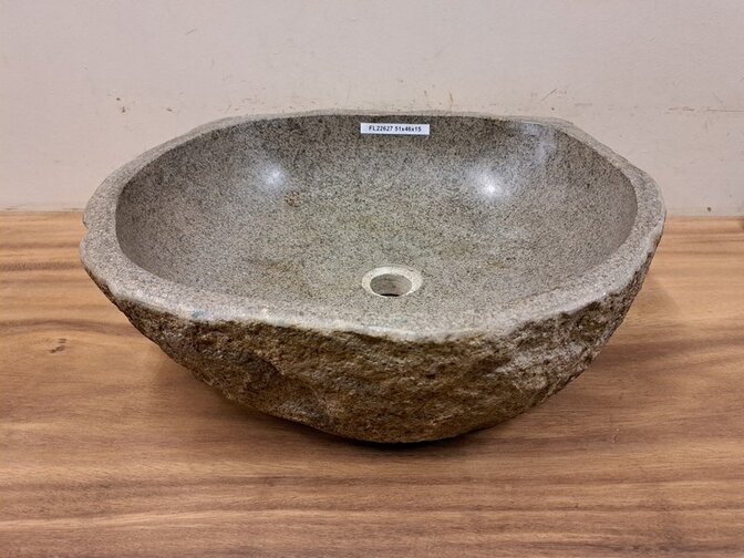 Waskom Natuursteen - 51x46x15cm - FL22627
