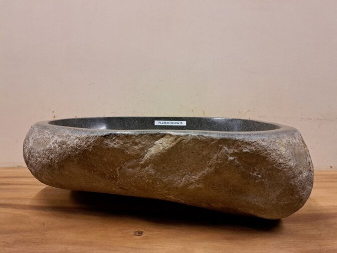Waskom Natuursteen - 52x39x15cm - FL22634
