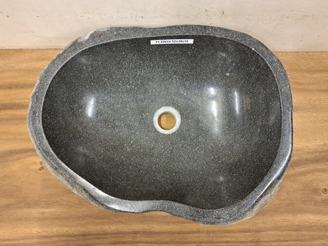 Waskom Natuursteen - 52x39x15cm - FL22634
