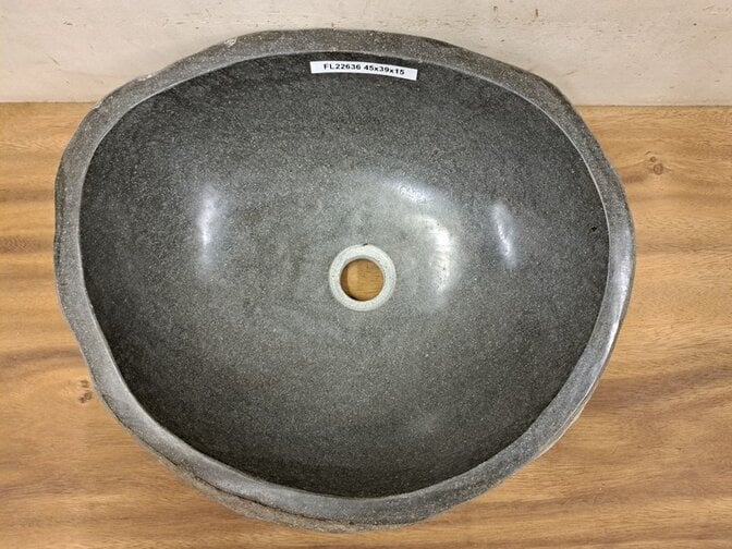 Waskom Natuursteen - 45x39x15cm - FL22636