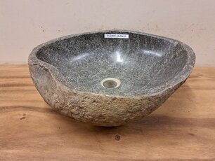 Waskom Natuursteen - 44x38x15cm - FL22651