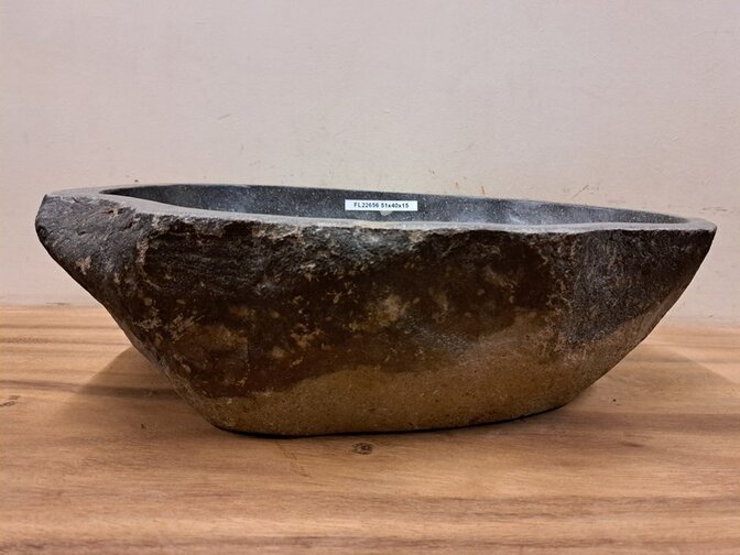 Waskom Natuursteen - 51x40x15cm - FL22656