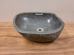 Waskom Natuursteen - 47x39x15cm - FL22671