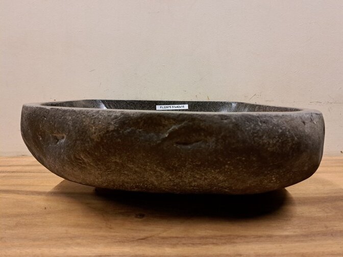 Waskom Natuursteen - 51x42x15cm - FL22675