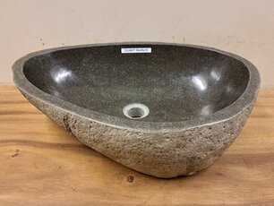 Waskom Natuursteen - 56x39x15cm - FL22677