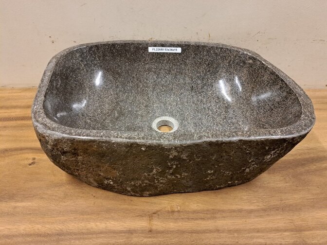Waskom Natuursteen - 53x39x15cm - FL22680