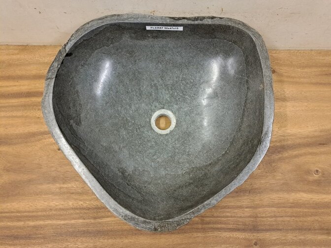 Waskom Natuursteen - 50x47x15cm - FL22687