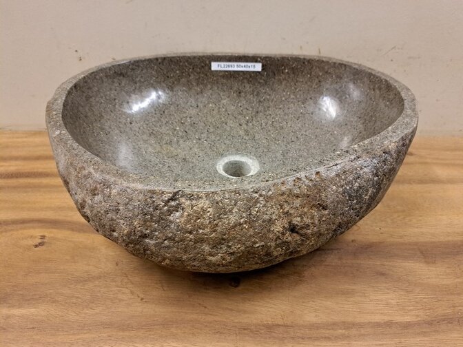 Waskom Natuursteen - 50x40x15cm - FL22693