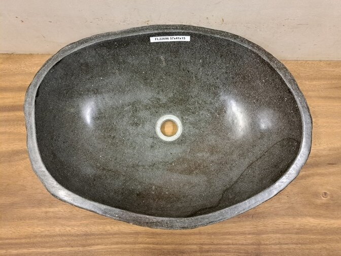 Waskom Natuursteen - 57x41x15cm - FL22696