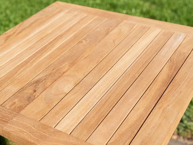 Klaptafel Dicaprio teak 45cm - inklapbaar