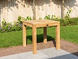 Teak houten tuintafel vierkant Venice 80cm