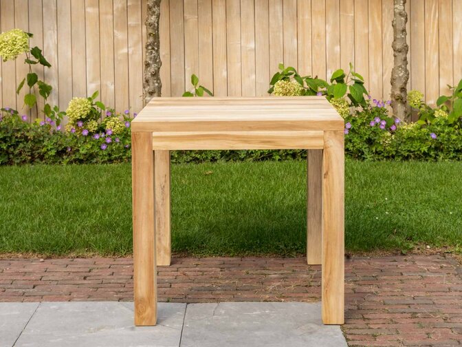 Vierkante tuintafel Napoli 80x80x77cm