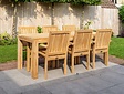 Teak tuintafel Napoli 80x220cm