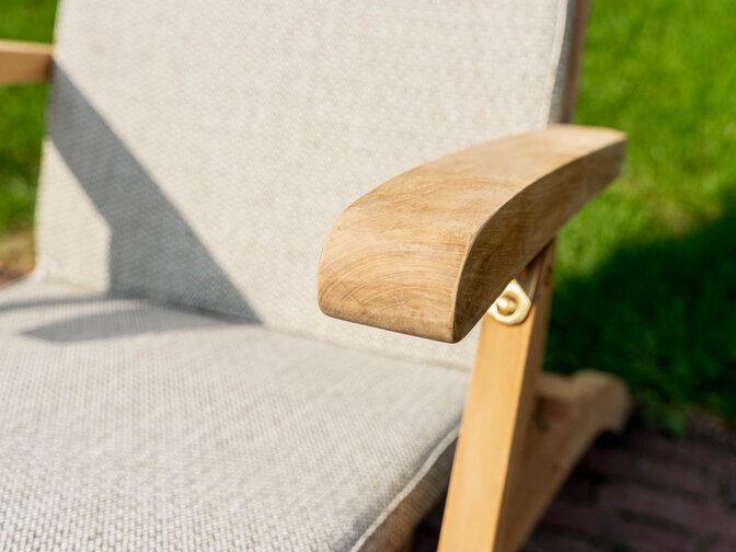 Kussen voor ligstoel New Ocean - Grey gemêleerd 163