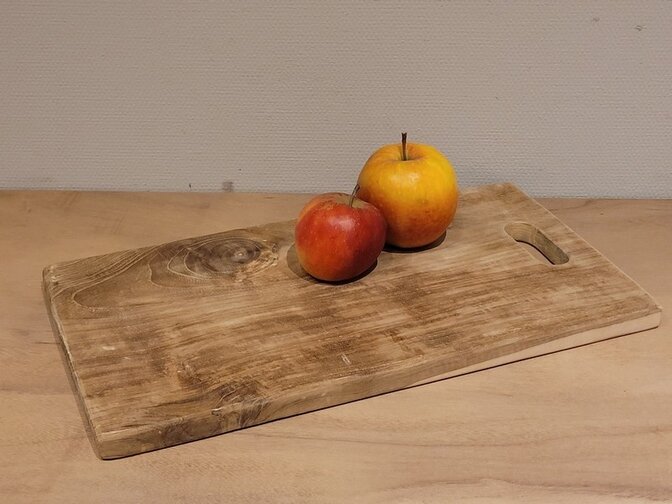 Teak snijplank 22x40cm - rechthoek