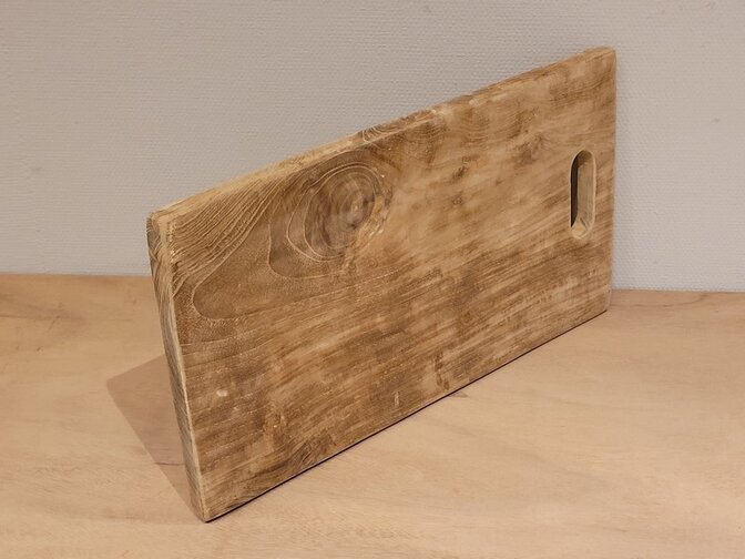 Teak snijplank 22x40cm - rechthoek