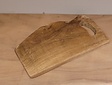 Teak snijplank met handvat 25x40cm - natuurlijk