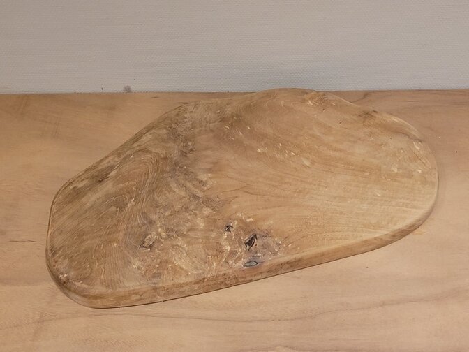 Teak snijplank - ovaal - 25x45cm