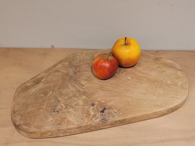 Teak snijplank - ovaal - 25x45cm