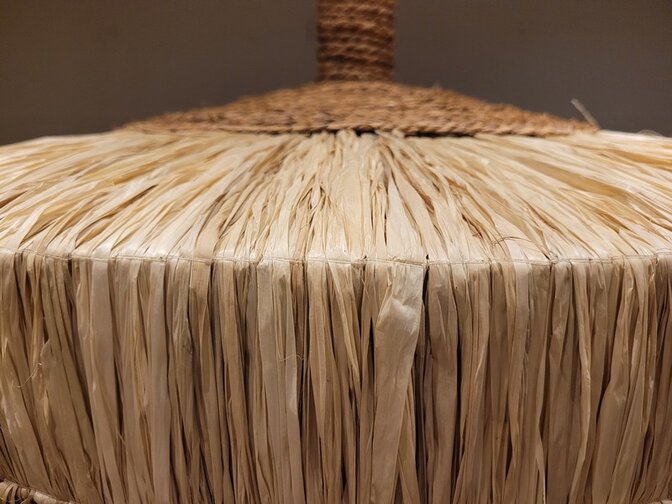 Hanglamp Ibiza stijl 80x45cm - Borobudur