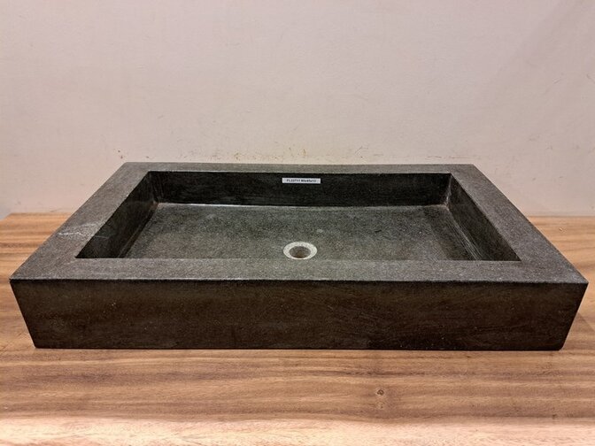 Wasbak natuursteen  80x45x13cm - FL22711